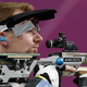 Matthew Emmons during the 2012 Olympics. (Photo credit: Rebecca Blackwell/AP)